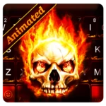 live fire skull android application logo